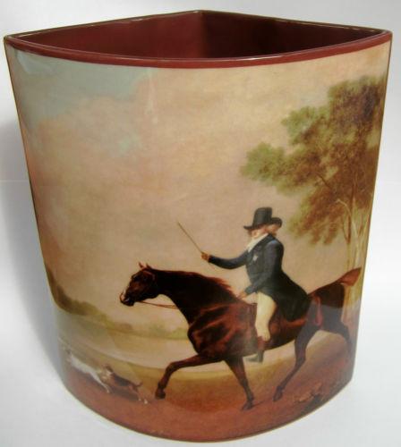 Silhouette d'art Vase by John Beswick - Stubbs - King George IV on Horseback SDA15