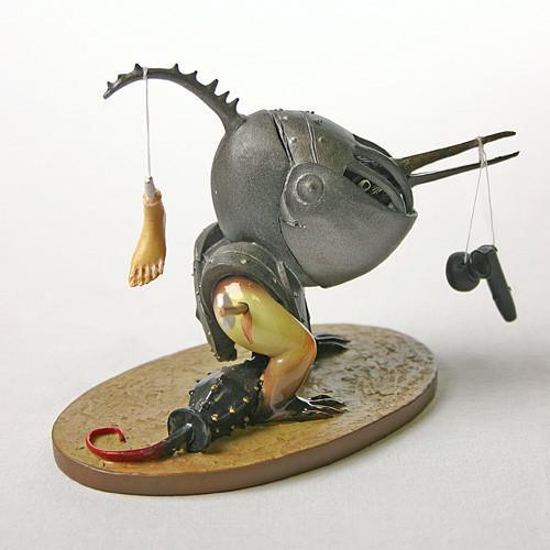 Hieronymus Bosch - Helmeted Bird Monster JB11