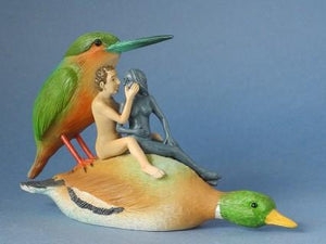Hieronymus Bosch - Bird on a Duck JB26