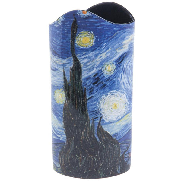 Silhouette d'art Vase by John Beswick - Van Gogh - A Starry Night SDA29