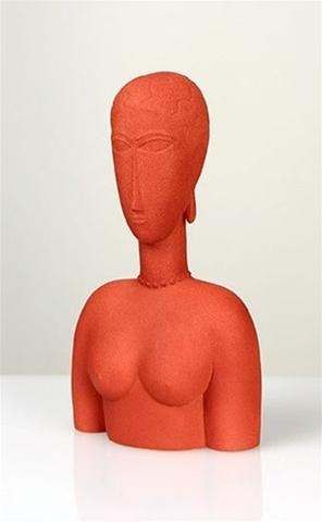 Modigliani - Red Bust MO14