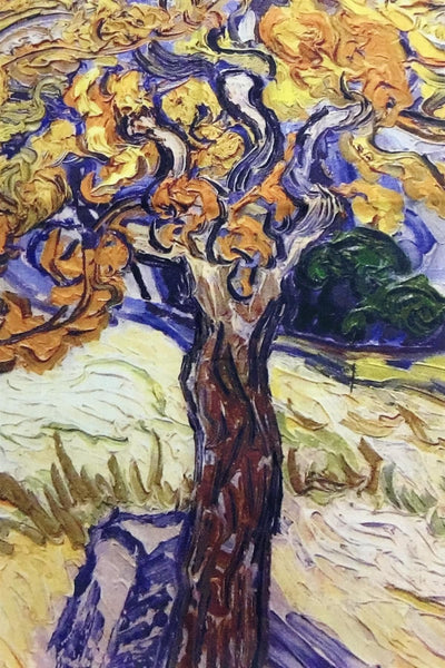 Van Gogh Mulberry Tree Wool Blend Scarf