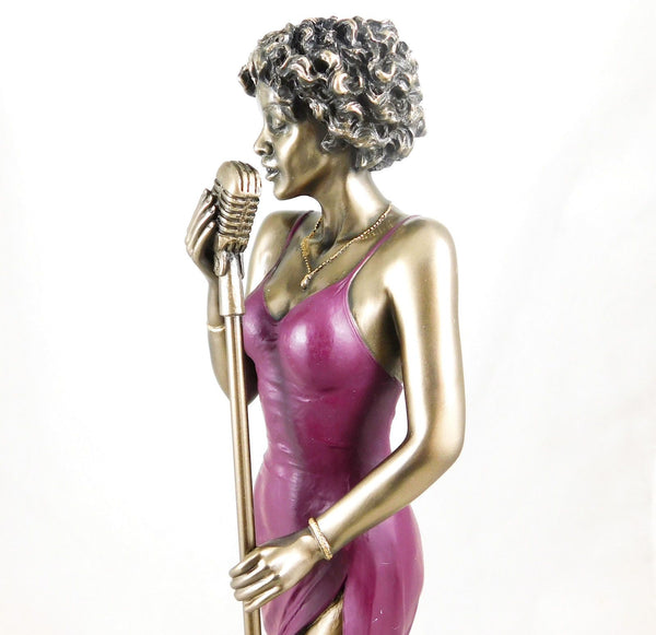 Jazz Musician Figurine - Female Singer