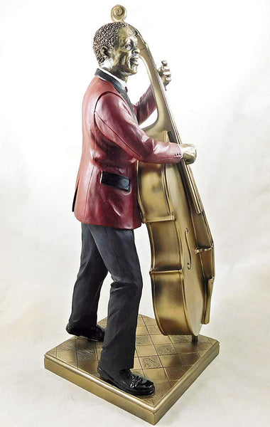 Jazz Musician Figurine - Bass Player