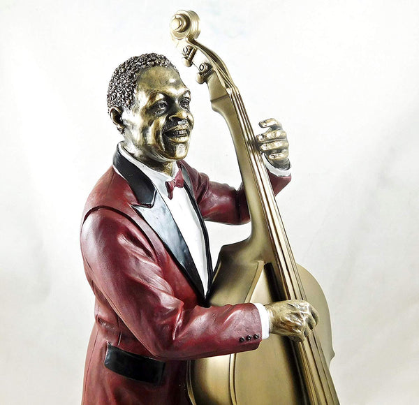 Jazz Musician Figurine - Bass Player