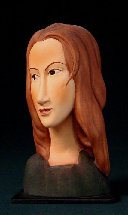 Modigliani - Jeanne Hebuterne Statue MO10