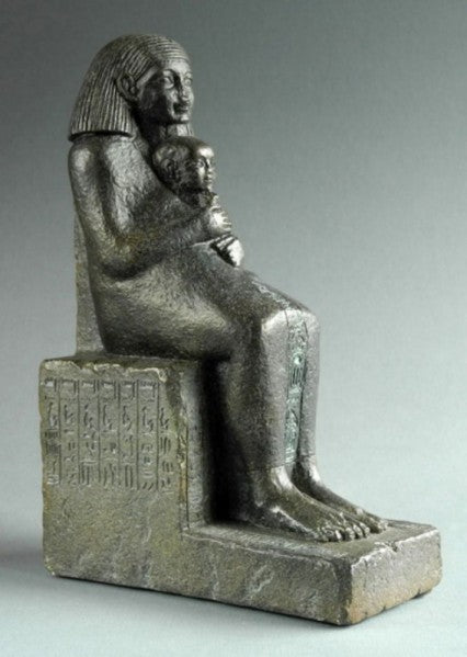 Senemut with Princess Egyptian Statue EG02