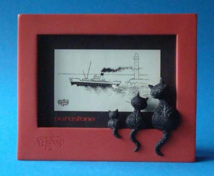 Dubout Cats Photo Frame - The Trio DUB42