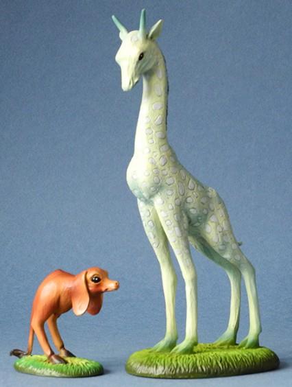 Hieronymus Bosch - Giraffe and Two-Legged Dog JB31