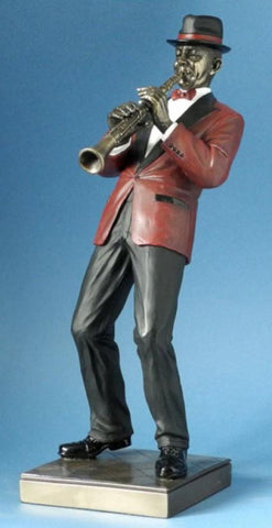 Jazz Musician Figurine - Clarinet Player