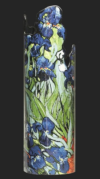 Silhouette d'art Vase by John Beswick - Van Gogh - Irises SDA02