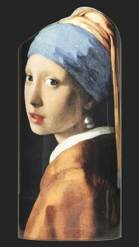 Silhouette d'art Vase by John Beswick - Vermeer - Girl with Pearl Earring SDA13