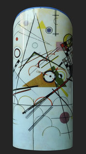 Silhouette d'art Vase by John Beswick - Kandinsky - Composition VIII SDA25