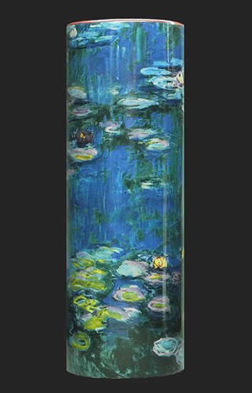 Small Silhouette d'art Vase by John Beswick - Monet - Water Lilies VAS05MO